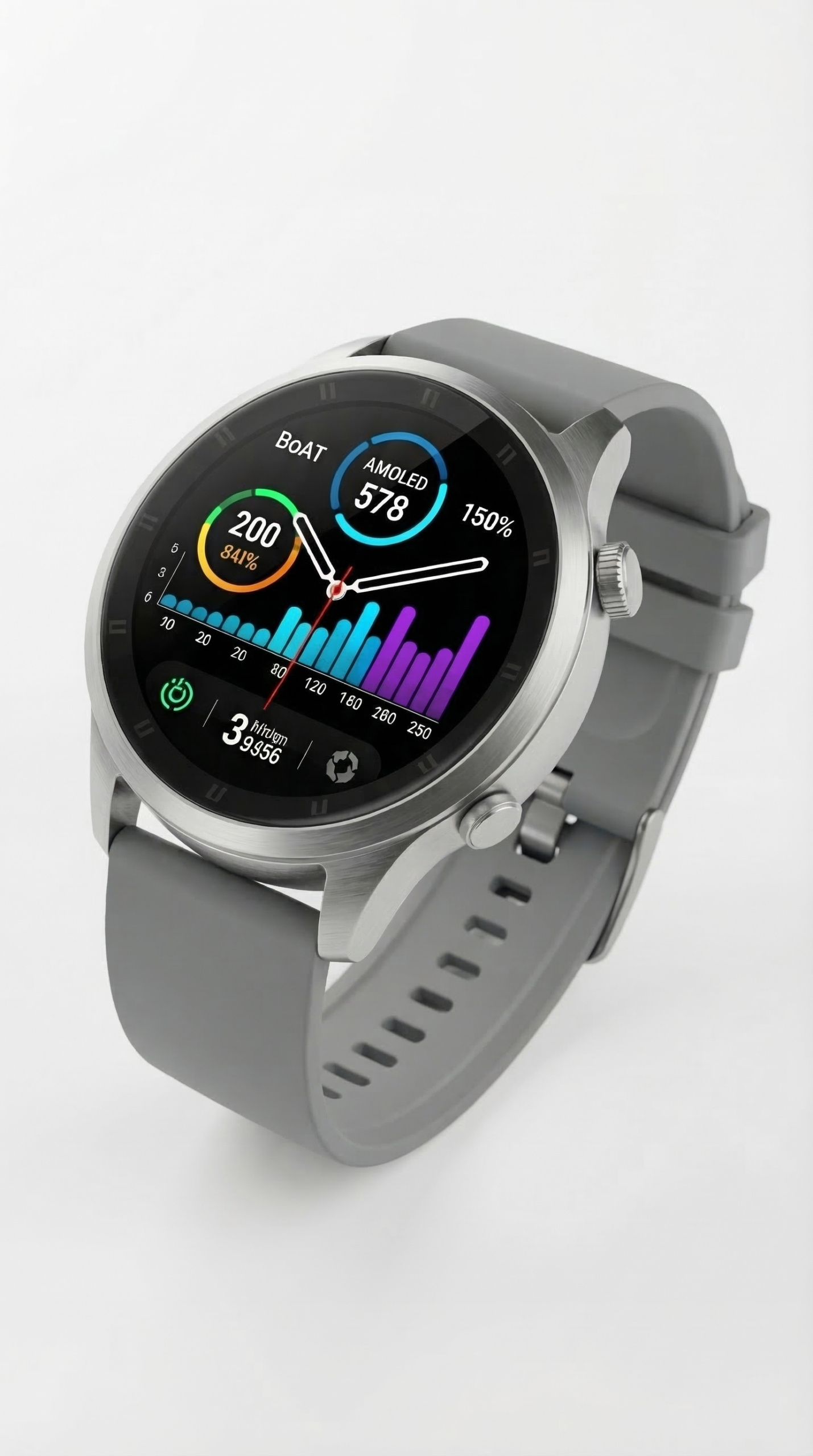 boAt Apex AMOLED Smartwatch – Advanced Fitness & Health Tracker